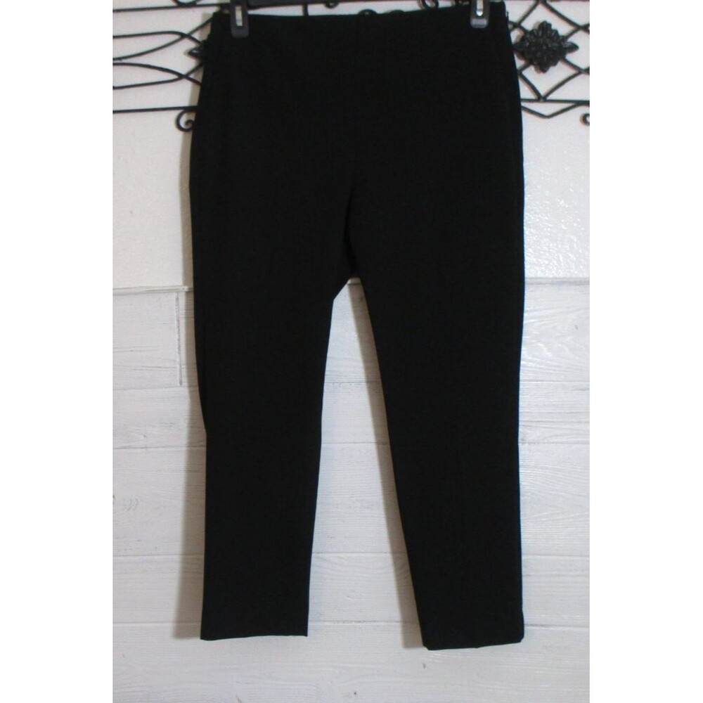 Ann Taylor Dress Pants Women's Size 8P Black Tapered Leg